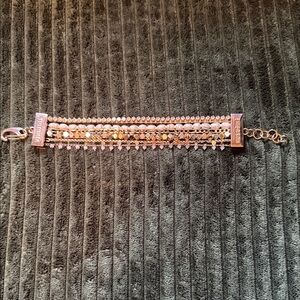 Victoria Emerson Gold and pearls Beaded Bracelet